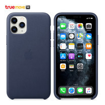 iPhone 11 Pro Leather Case - Midnight Blue