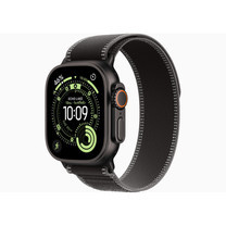 Apple Watch Ultra 3 GPS + Cellular 49mm Black Titanium Case with Black/Charcoal Trail Loop