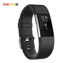 Fitbit Charge 2 - Black/Silver (Large)