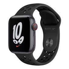 Apple Watch Nike SE GPS+Cellular, 40mm, Space Gray Aluminium Case, Black Nike Sport Band