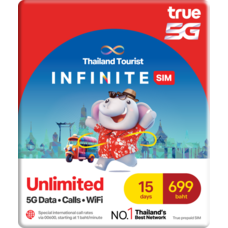 THAILAND TOURIST INFINITE SIM 15 DAYS 699