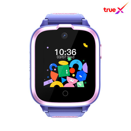 TrueX Smart Watch For Kid 4G นาฬิกาข้อมืออัจฉริยะ 4G สำหรับเด็ก (สีชมพู)