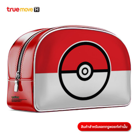กระเป๋าเล็กลายโปเกมอน - โปเกบอล (Red)