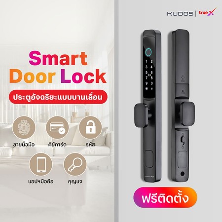 ชุดล็อคประตูอัจฉริยะ Pro Zigbee (สำหรับประตูแบบบานเลื่อน)