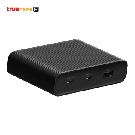ZMI อะแดปเตอร์ชาร์จเร็วแบบตั้งโต๊ะ รุ่น HA932 QC3.0/AC/65W PD 3 พอร์ต (USB-A 1 ช่อง และ USB-C 2 ช่อง)