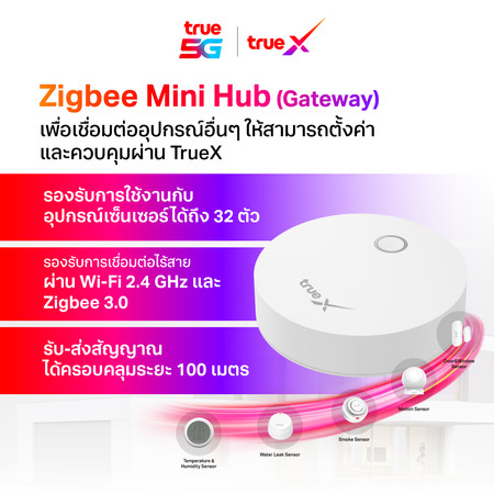 TrueLivingTECH Zigbee Mini Hub (Gateway)