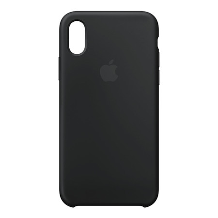 iPhone X Silicone Case - สีดำ