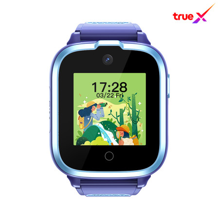 TrueX Smart Watch For Kid 4G นาฬิกาข้อมืออัจฉริยะ 4G สำหรับเด็ก (สีฟ้า)