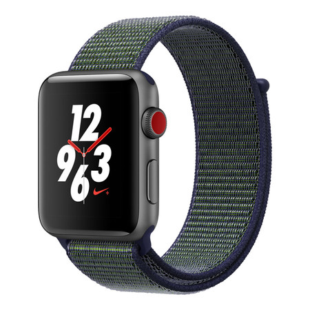 Apple Watch Nike+ Series 4 GPS + Cellular, 40mm Space Grey Aluminium Case with Anthracite/Black Nike Sport Band