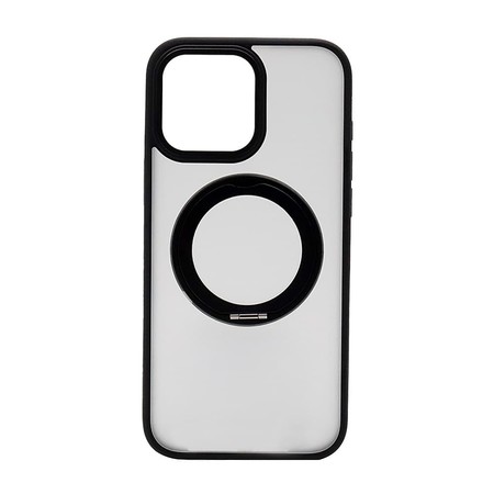 Clear Case iPhone16 with Black Ring