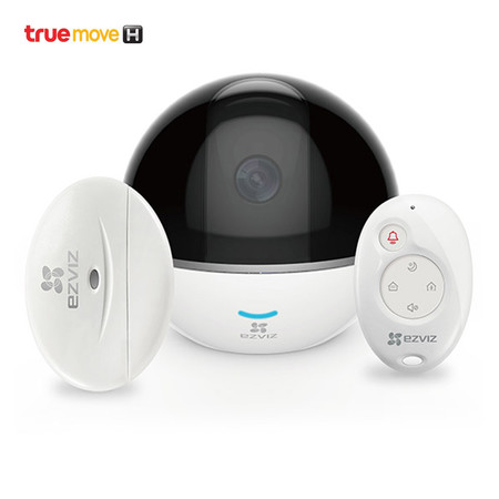 กล้องวงจรปิด Ezviz รุ่น C6T RF Edition Mini360 Plus 1080P Wi-Fi PT Camera With RF