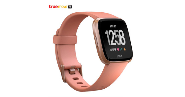 ruby rose gold fitbit versa