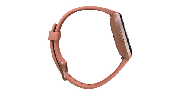 ruby rose gold fitbit versa
