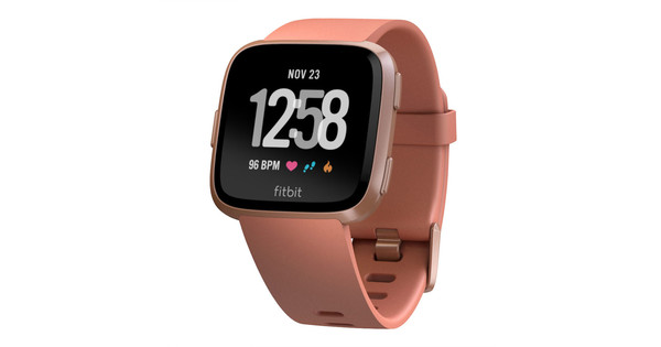 fitbit versa merlot rose gold