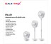พัดลมตั้งโต๊ะ Mini ขนาด 6 นิ้ว สีขาว รุ่น FN-01 AJ