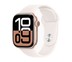 Apple Watch Series 10 GPS + Cellular 42mm Rose Gold Aluminium Case with Light Blush Sport Band - S/M