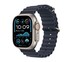 Apple Watch Ultra 2 Natural Titanium Case with Navy Ocean Band