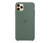 iPhone 11 Pro Max Silicone Case - Pine Green
