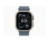 Apple Watch Ultra 3 GPS + Cellular 49mm Natural Titanium Case with Anchor Blue Ocean Band