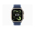 Apple Watch Ultra 3 GPS + Cellular 49mm Natural Titanium Case with Blue/Bright Blue Trail Loop
