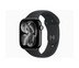 Apple Watch Series 11 GPS + Cellular 46mm Jet Black Aluminium Case with Black Sport Band