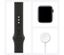 Apple Watch Series 6 GPS+Cellular 40mm Space Gray Aluminium with Sport Band - Black