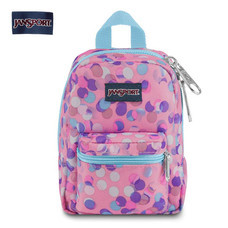 JanSport กระเป๋าเป้ขนาดจิ๋ว รุ่น JS0A32TT4Z8 Lil Break - Pink Sparkle Dot