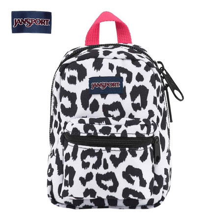 JanSport กระเป๋าเป้ขนาดเล็ก รุ่น JS0A32TT33J Lil Break - White Leopard