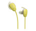หูฟังไร้สาย Sony WI-SP600N Wireless Sports Headphones with Noise Cancelling and IPX4 Splash Proof - Yellow