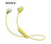 หูฟังไร้สาย Sony WI-SP600N Wireless Sports Headphones with Noise Cancelling and IPX4 Splash Proof - Yellow