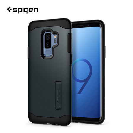 เคส Samsung Galaxy S9+ SPIGEN Case Slim Armor - Metal Slate
