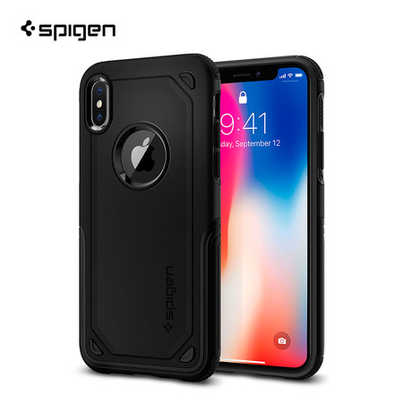 เคส iPhone X SPIGEN Case Hybrid Armor - Black