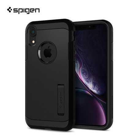 เคส Apple iPhone XR SPIGEN Case Tough Armor : Black