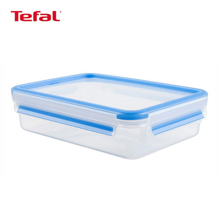 TEFAL กล่องถนอมอาหาร MasterSeal FRESH ความจุ 1.2 ลิตร - สีฟ้า (K3021422)