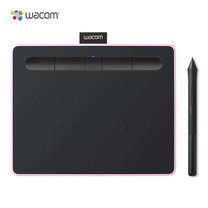 Wacom Intuos S Bluetooth แท็บเล็ตสำหรับวาดภาพกราฟิก รุ่น CTL-4100WL-P0-CX สีชมพู