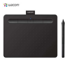 Wacom Intuos S Bluetooth แท็บเล็ตสำหรับวาดภาพกราฟิก รุ่น CTL-4100WL-K0-CX สีดำ