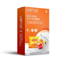 (ของแท้ ส่งด่วน) LEPAZ เลอปาซ LCH with Apple Cider กระชับส่วน 30 แคปซูล