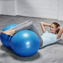 ลูกบอลโยคะ ทรงถั่ว สำหรับออกกำลังกาย (มีสีให้เลือก) Peanut Yoga Ball