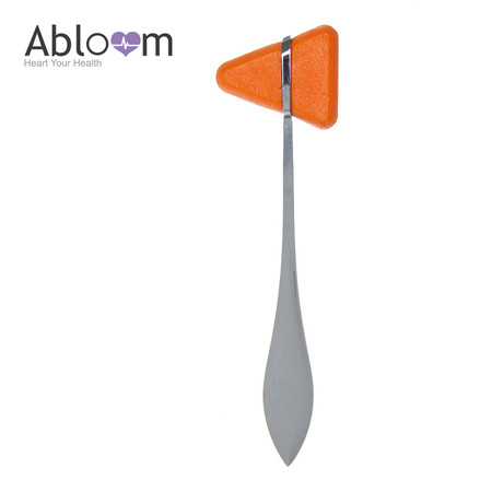 Abloom ที่เคาะเข่า Trigonal Head Neurological Percussion Hammer - สีส้ม