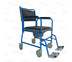 Abloom เก้าอี้นั่งถ่าย มีล้อ (สามารถถอดที่วางแขน และที่วางเท้าได้) 0030001006015