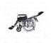 Abloom รถเข็นผู้ป่วย รถเข็นนั่งถ่าย พร้อมปรับเอนนอนได้ Reclining Commode Wheelchair