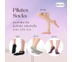 ถุงเท้าโยคะ แยกนิ้ว มีปุ่มกันลื่น แบบปิดนิ้วเท้า Non-Slip Yoga Socks 1 คู่ (4 สีให้เลือก)