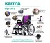 Karma รถเข็น อลูมิเนียม วีลแชร์ขนาดเล็ก น้ำหนักเบา รุ่น Ergo Lite 2 Lightweight Aluminum Wheelchair
