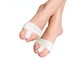 ⭐️1แถม1 ⭐️ a*bloom ซิลิโคน ปรับนิ้วเท้า แก้นิ้วเท้าโก่ง Silicone Hallux Valgus Toe Correction No.2 1 คู่ (สีขาว)