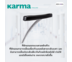Karma รถเข็น อลูมิเนียม ปรับเอนพนักพิงได้ รุ่น S-Ergo 106 Aluminum Wheelchair (เหมาะสำหรับผู้ใช้งานรูปร่างใหญ่)