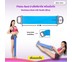 Pilates Band ยางยืดพิลาทิส พร้อมมือจับ Resistance Band with Handle (Blue)