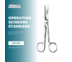 Abloom กรรไกรผ่าตัด วัสดุสแตนเลส Stainless Steel Operating Scissors Standard 13 cm.