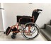 รถเข็นผู้ป่วย อลูมิเนียมอัลลอยด์ พับพนักพิงหลังได้ ยกที่วางแขนได้ (ล้อ22นิ้ว) Deluxe Lightweight Foldable Aluminum Wheelchair