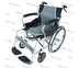 รถเข็นผู้ป่วย น้ำหนักเบา พับพนักพิงหลังได้ ล้อใหญ่22 นิ้ว Deluxe Lightweight Foldable Steel Wheelchair - มีสีให้เลือก