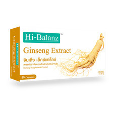 Hi-Balanz Ginseng Extract (30 Caps.)